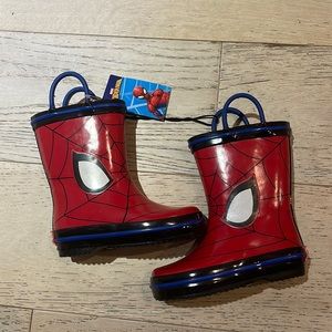 Little boys rain boots